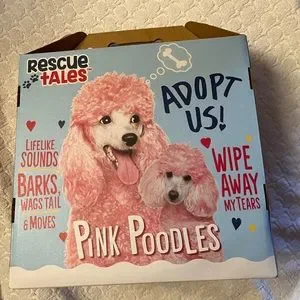 Target Poodle Target | Toys | Rescue Tales Adoptable Mom Pup Pink Poodle | Poshmark